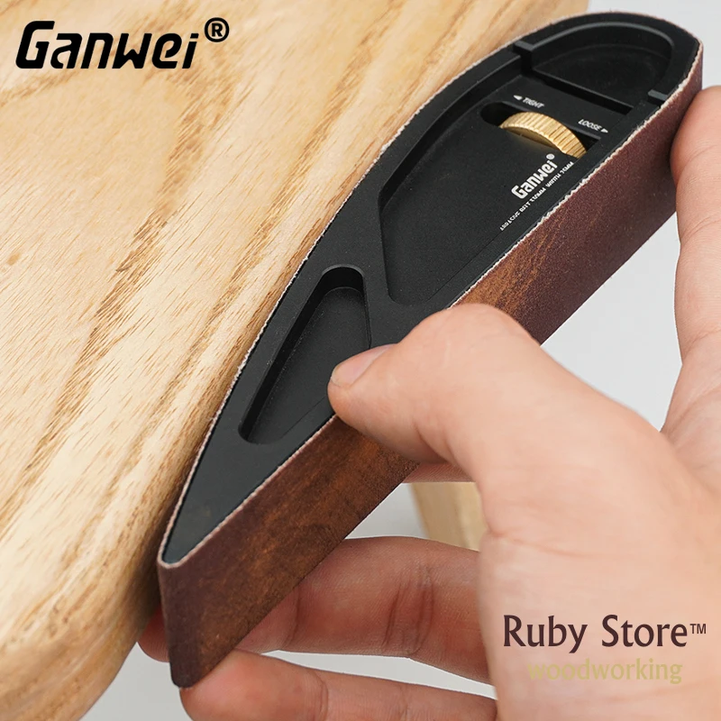Ganwei Curved Sanding Block + 15 Sanding Belts
