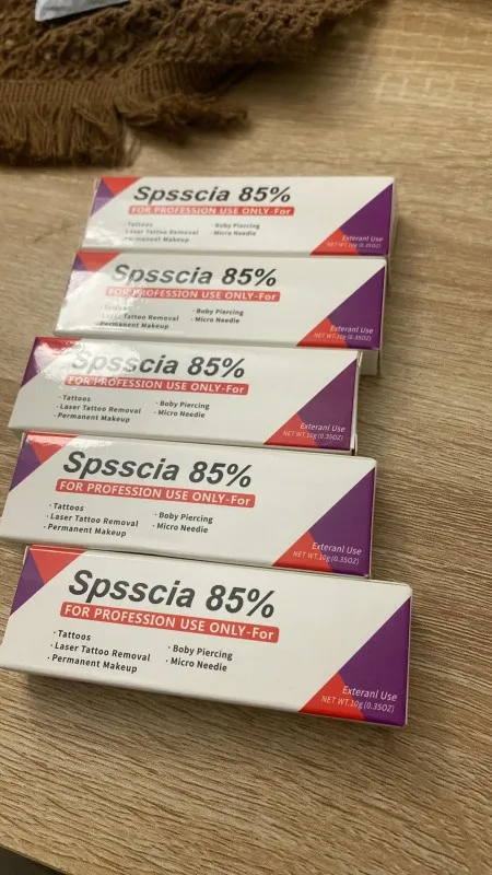 85% Spsscia numbing cream for Microblading photo review