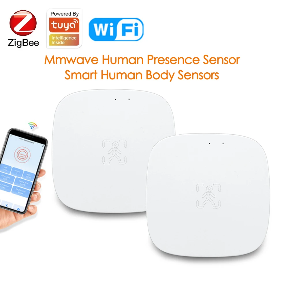 Zigbee Wifi MmWave Human Presence Motion Sensor Tuya Smart Home Human ...