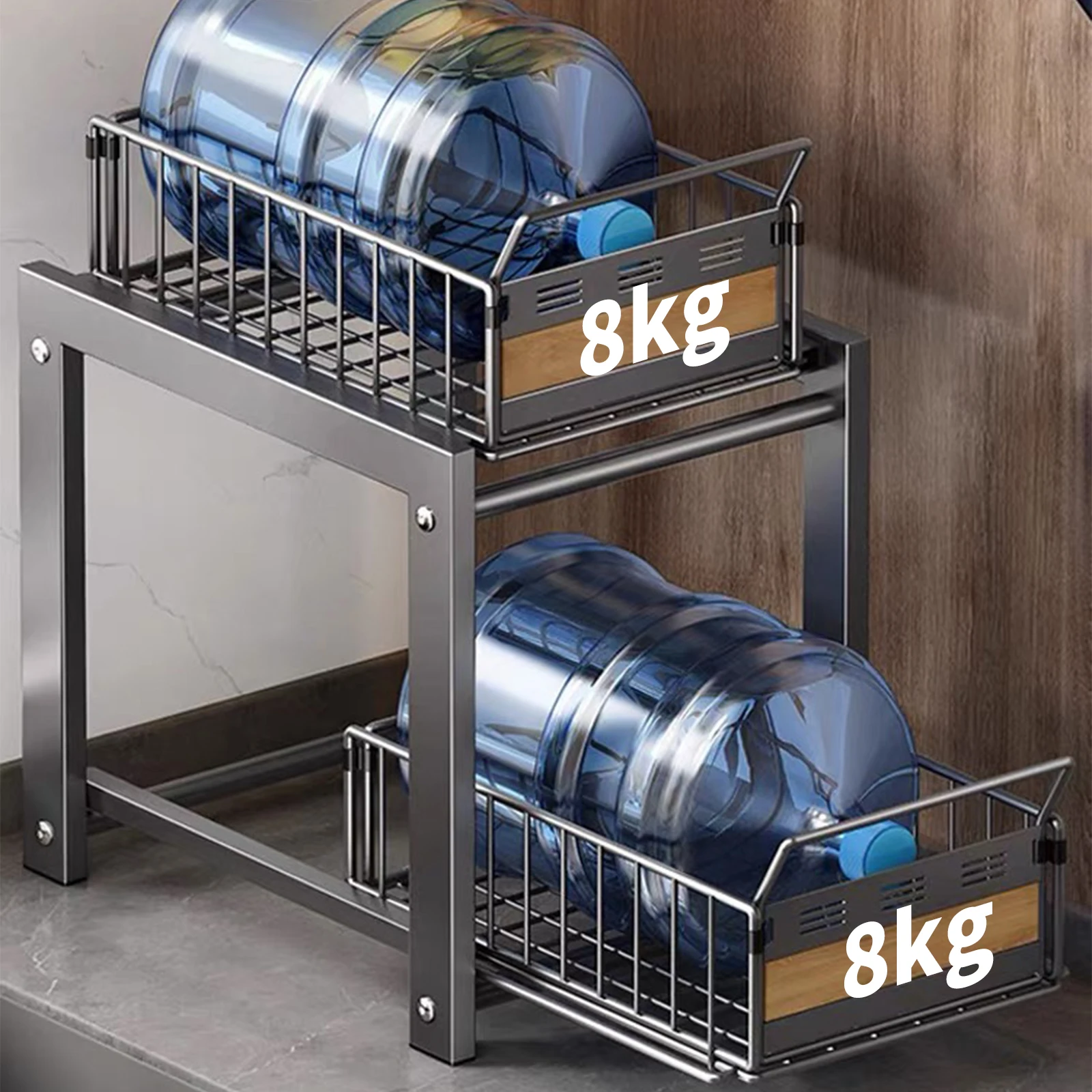 Pullot ja purkit säilytykseen