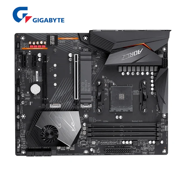 GIGABYTE New GA X570 AORUS ELITE ATX AMD X570 DDR4 4733(O.C.)MHz M.2 USB 3.2 128G Double Channel Socket AM4 Motherboard 3