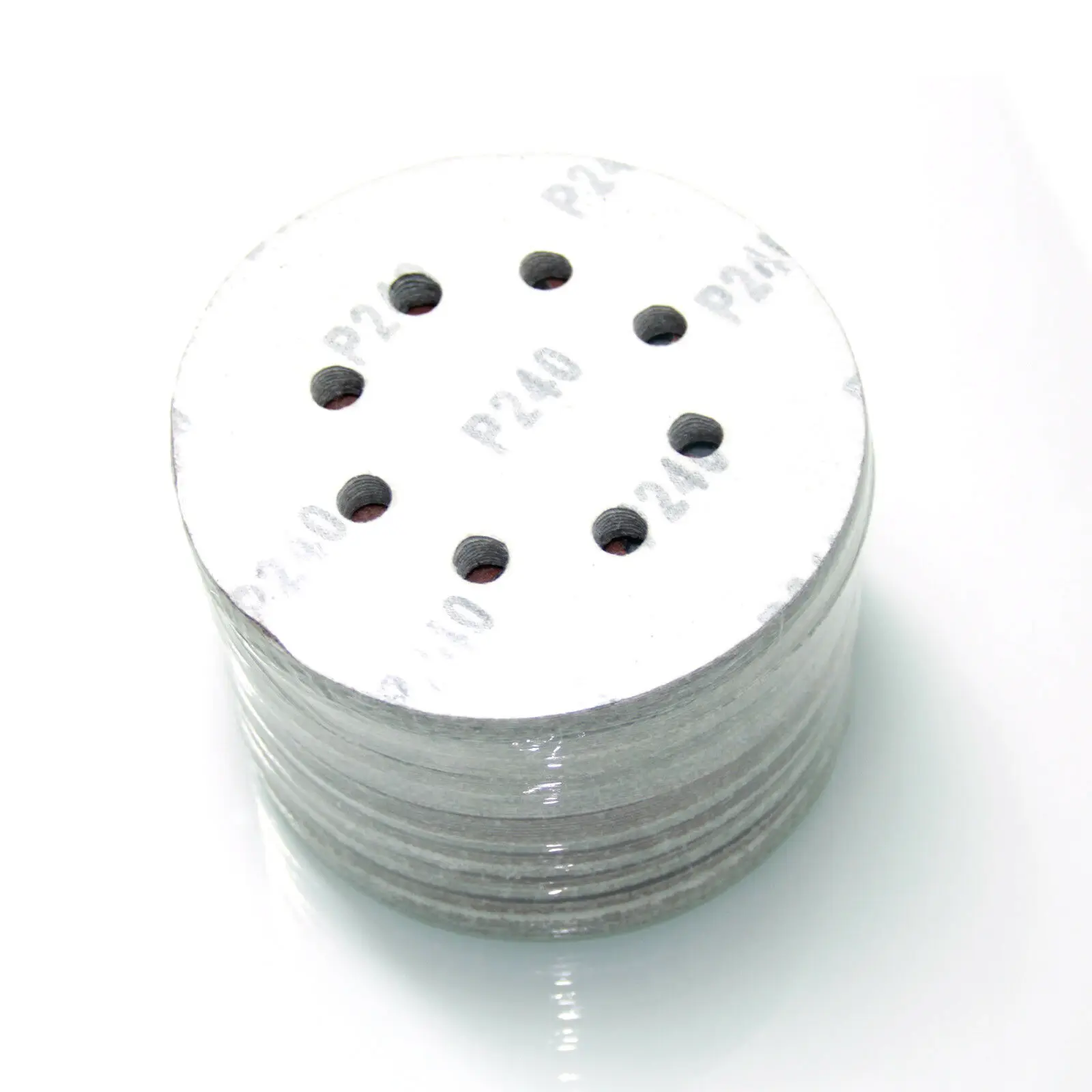 100pcs 125mm 5" Sanding Discs Mixed Grit Orbital Sander Pads