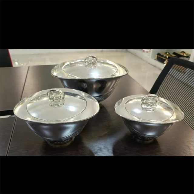 3 db / Szett 0,6 1,2 2,5 Liter Ebéddoboz Melegebb Hőkezelő -Konténer Ramamd Evet Esküvői Családi Párt Ajándéka - Image 3