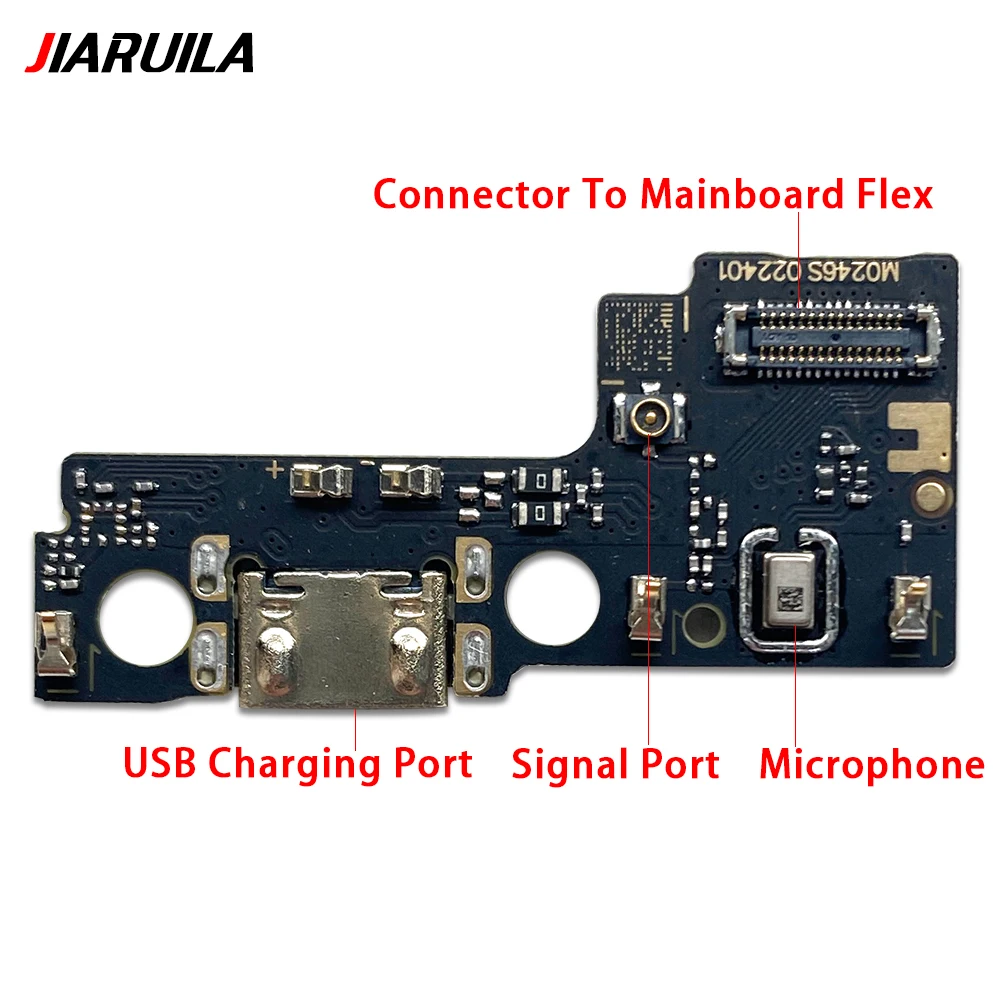 USB Carregamento Dock Connector Port Board, Cabo Flex Peças de Reparação, Xiaomi Redmi 12C, 13C, 12 4G, 5G, Nota 13 Pro Plus, Novo