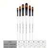 6pcs Artist Paint Brushes Set Artist Paintbrushes For Acrylic Oil Watercolor Acrylic Painting For Body Face Rock Canvas 2