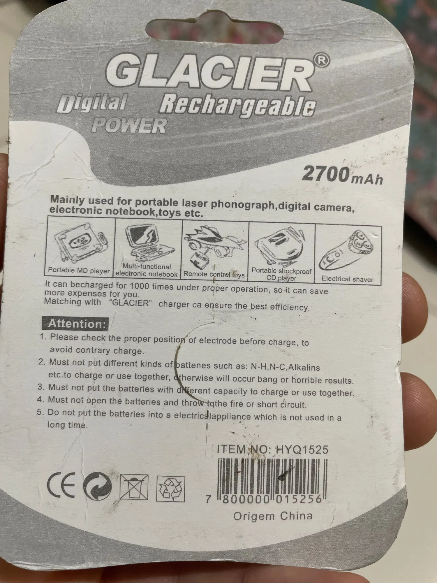 4 Pilhas Recarregável AAA 2700 No Blister Ideal Para Varios Aparelho recarregavel photo review