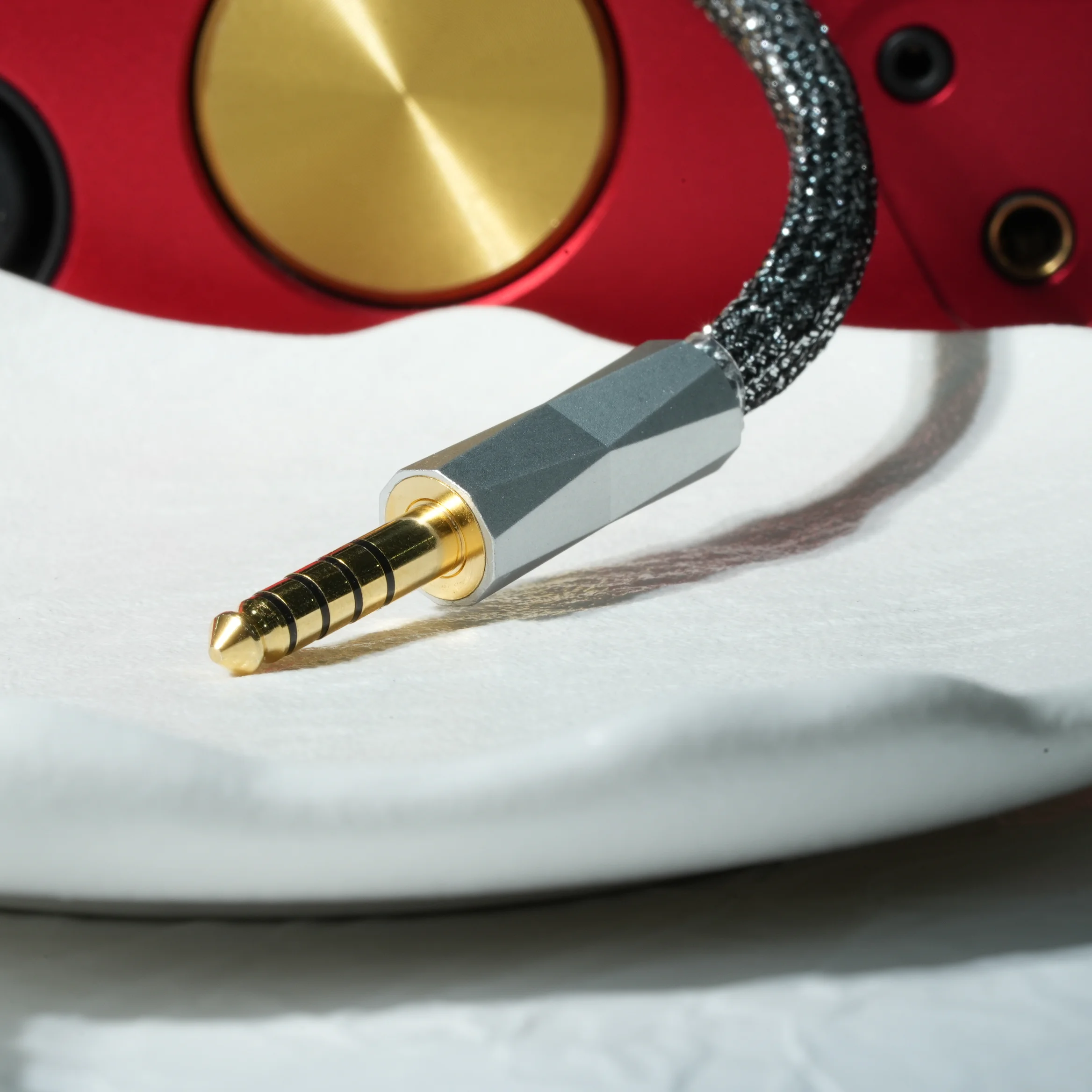 アクセサリー syuzi331 ZiSin-331 HIFI earphone upgrade cable aluminum foil fiber