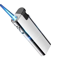 Windproof Lighter, Flame Jet, High-Power Cigar Torch Lighter, Kitchen Barbecue, Men'S Smoking Accessories, Cigarette Gifts 2