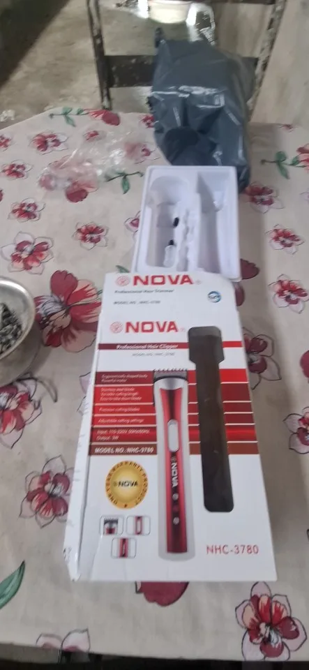 Máquininha De Cortar Cabelo e/ou Barbeador Portátil Aparador Barba 3915 bivolt Recarregável-ENVIO IMEDIATO PARA TODO BRASIL photo review