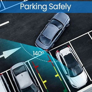 Camera mounted on SUV