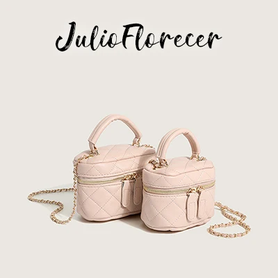 

Women Quilted Bucket Bag Designer Luxury 핫핑크크로스백 Mini Tote Bags Female Casual Chain Crossbody Bag сумка женская Ladies Handbag