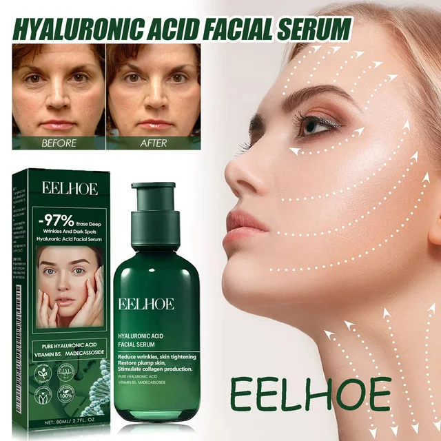 EELHOE Face Serum Tightening Skin Reduce Sagging Prevent Aging Remove Wrinkles Fade Fine Lines Hydrating Face Care Serum 1