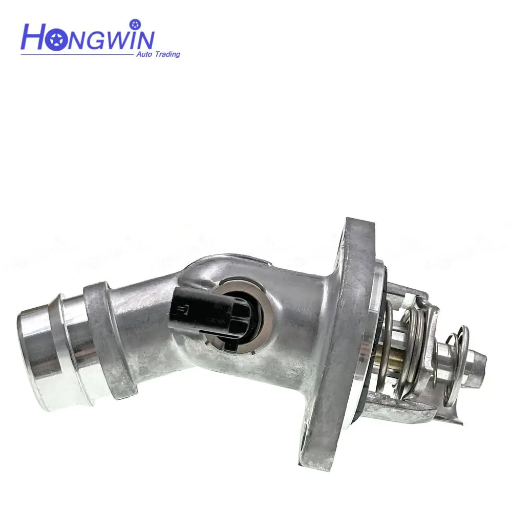 Engine Aluminium Coolant Thermostat 25500 2E085 Fits Kia Soul Seltos Hyundai Kona Elantra Veloster 2.0L