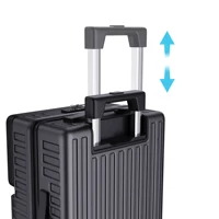 Ensemble de 2 Bagages, Valise Rigide en ABS avec Serrure et Roulettes Pivotantes Universelles Silencieuses pour le Voyage 6