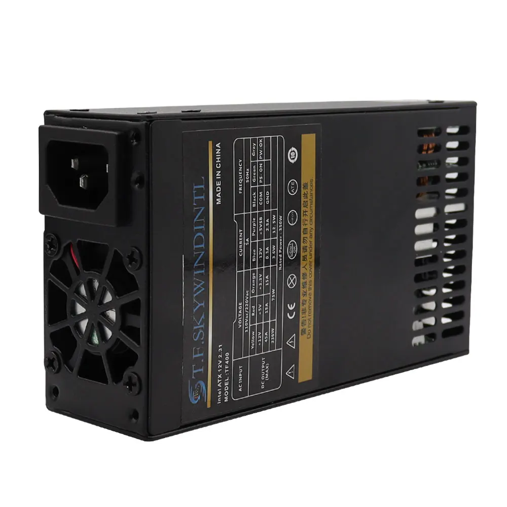 Fonte de Alimentação Modular Pequeno 1u Computador Psu Flex Atx 350 Watts para Itx Pfc Ativo para Pos Aio 110v 220v Flex K39 Mais 5v 350w 400w - Imagem 5