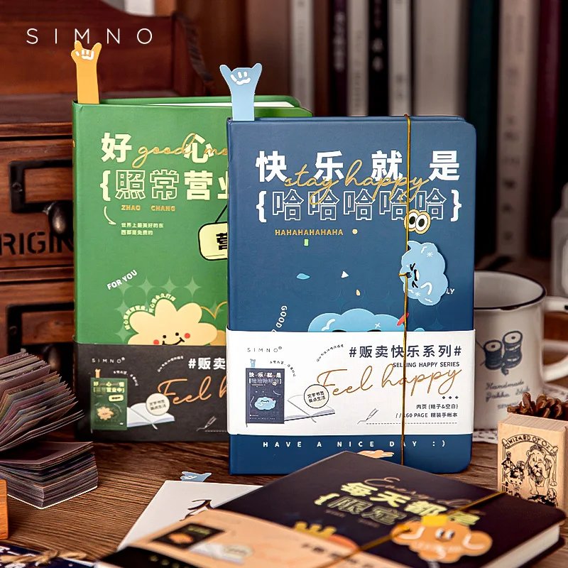 

Hardcover Notebook Weekly Planner Book Notepad Cute Stationery School Supplies Office Product