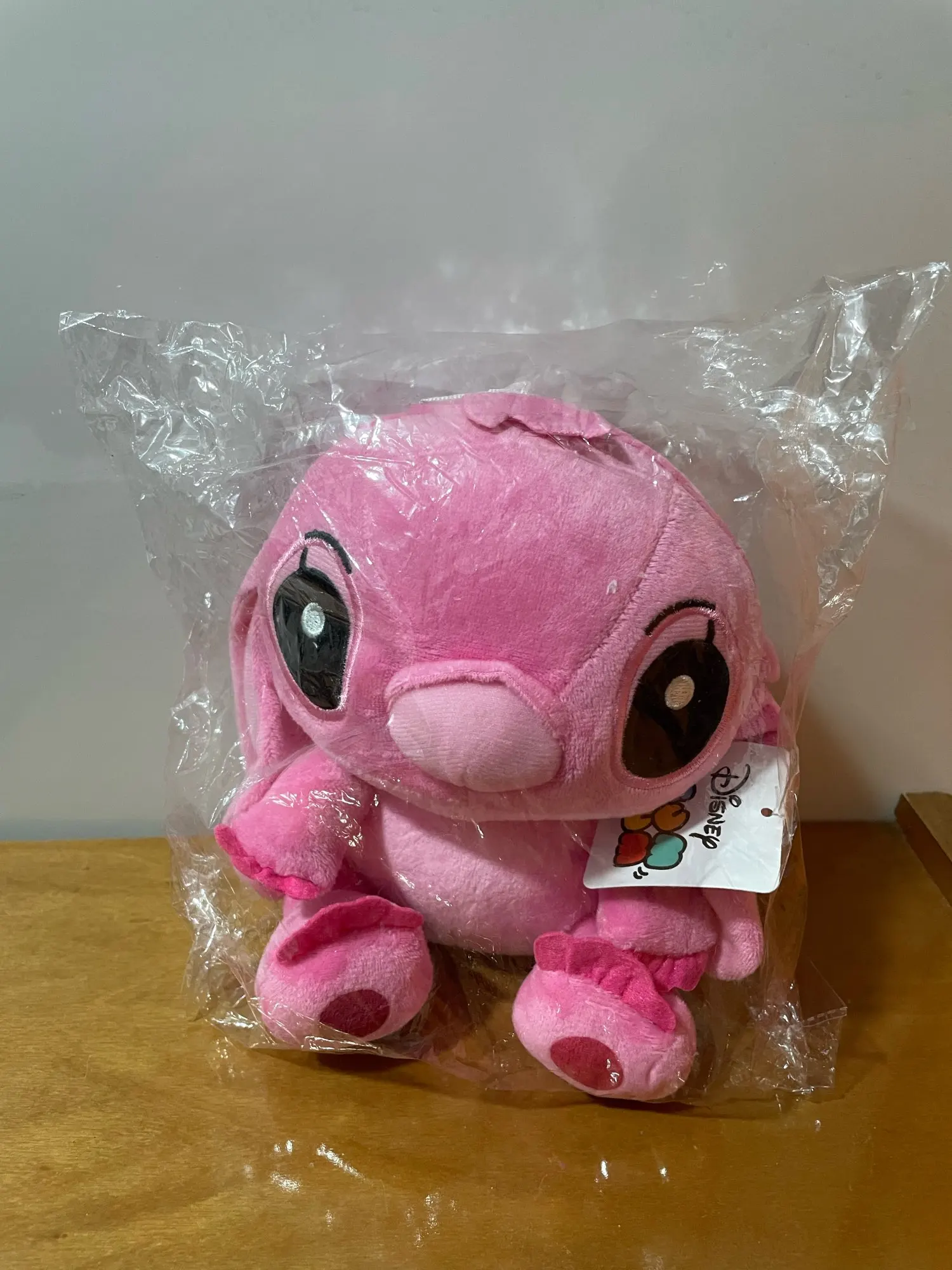 18cm Original de peluche Stitch bebé película dibujos animados modelo muñeca niños figuras de acción juguetes de peluche regalos colgantes photo review