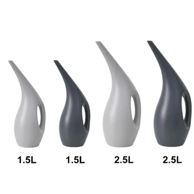 1.5/2.5L Long Mouth Watering Can House Plant Spout Home Indoor Flower Pot Jar Gardening Cultivation Decor Tool watering can watering pot flower watering pot