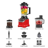 Robot culinaire multifonction 8 en 1, 9500W, mixeur haute vitesse 3L 32000 tr/min, presse-agrumes, hachoir à viande, mixeur à smoothies, appareil de cuisine 3