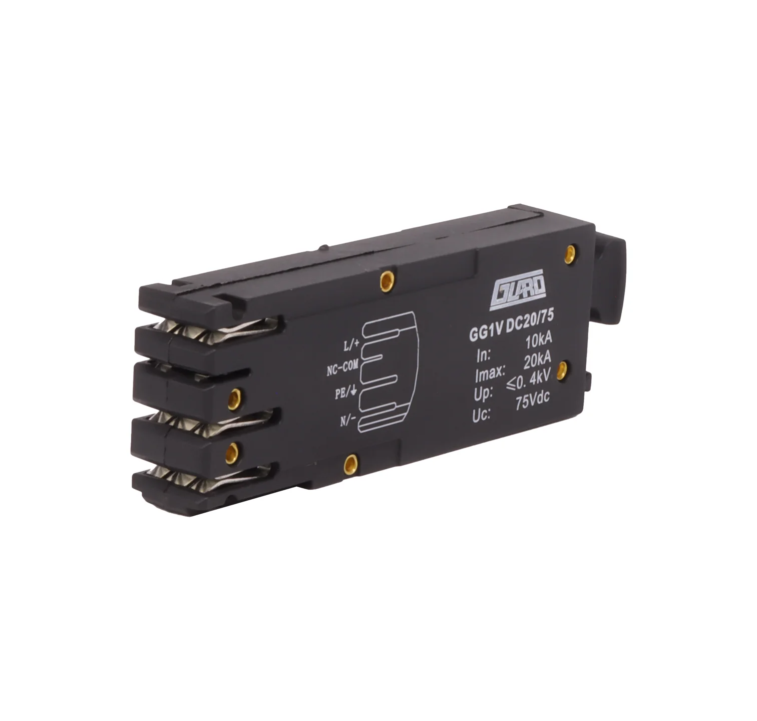 Premium GUARD DC SPD Surge Arrester GG1V series 10-20KA SPD Telecommunication Lightning Protector Surge Protector