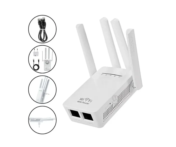 Repetidor Wifi Antenas Amplificador De Sinal AliExpress - Main Image