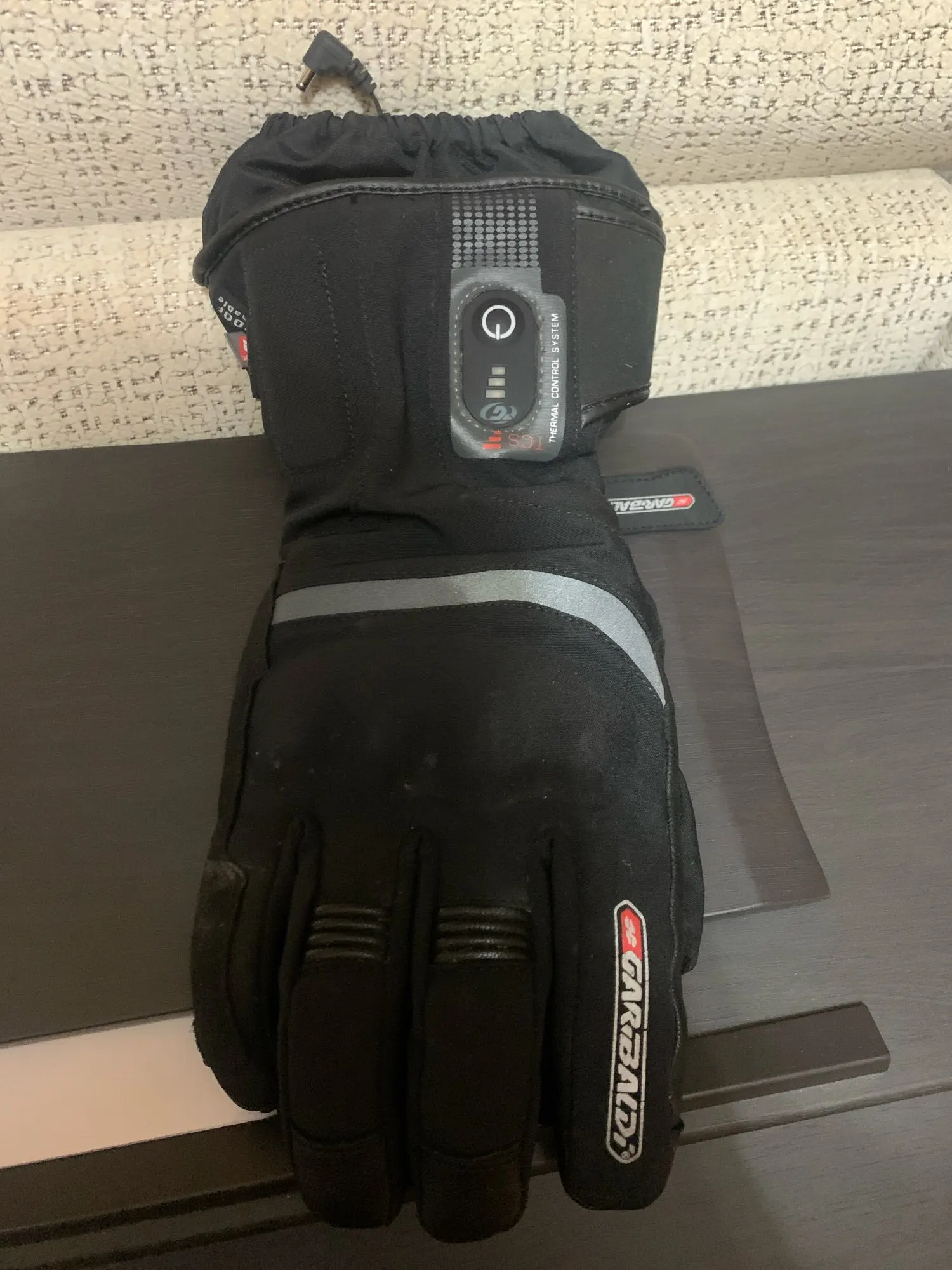 7JI Gants Chauffants,Gants Électriques Rechargeables Homme Femme, 7,4 V X 3000 MAh Type-C, Touchables à L'écran, 3 Températures Réglables, Hiver En Extérieur Pour La Moto, Le Vélo, Le Ski L