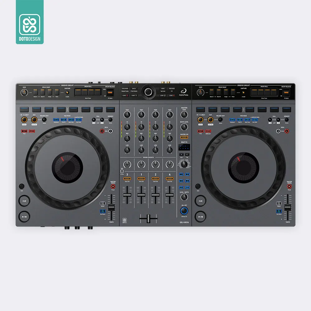 AlphaTheta(アルファシータ) / DDJ-GRV6 AlphaTheta DDJ-GRV6 — DJ TechTools