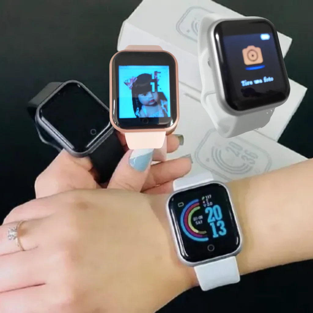Y68 D20 Pro Updated Smartwatch Put Photo on Screen-IMMEDIATE SHIP - 1