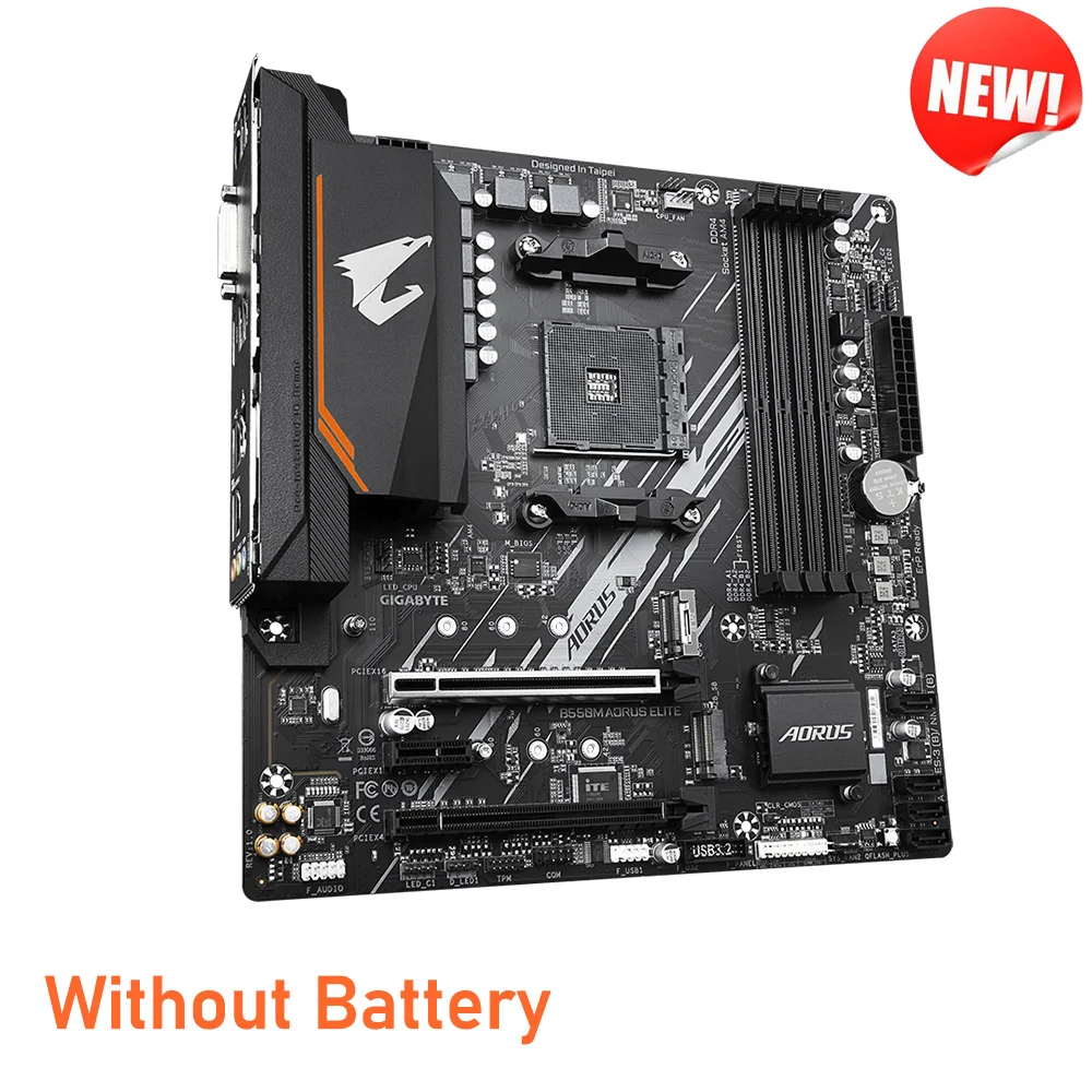 AMD Ryzen 5 5600X R5 5600X CPU With GIGABYTE GA B550M AORUS ELITE 