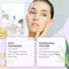 Hoygi Aloe Vera Facial Cleanser Exfoliating Blackhead Remover Acne Oil Control Smooth Skin Moisturizer Rejuvenation Face Scrub 3