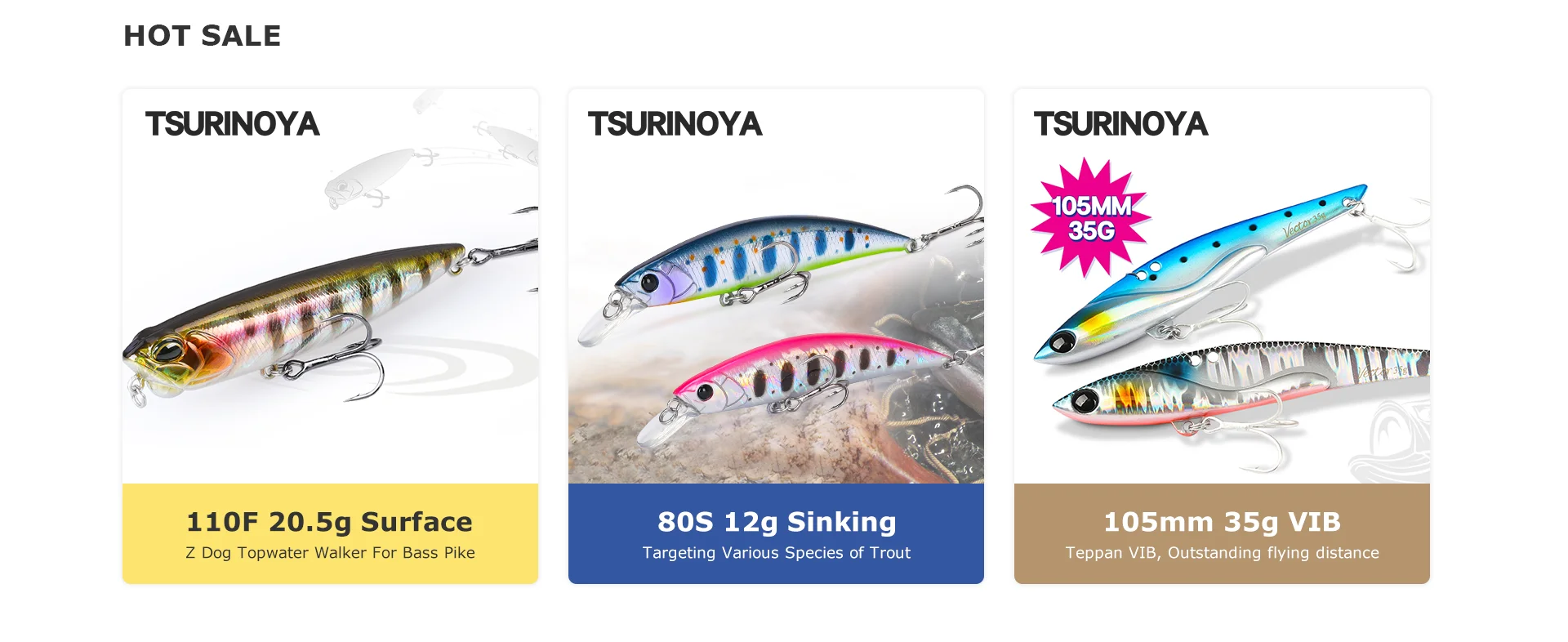 TSURINOYA Fishing Tackle Store - Amazing products with exclusive