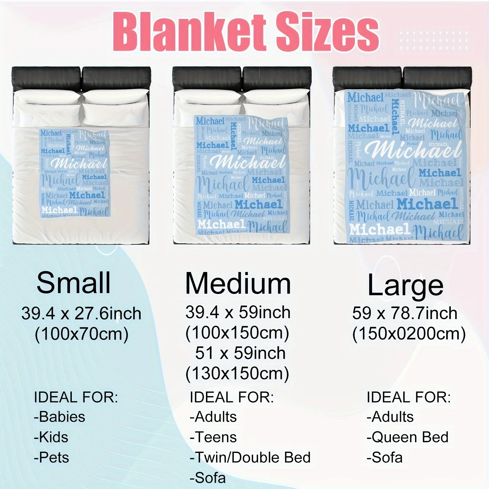 Custom Flannel Throw Blanket 2