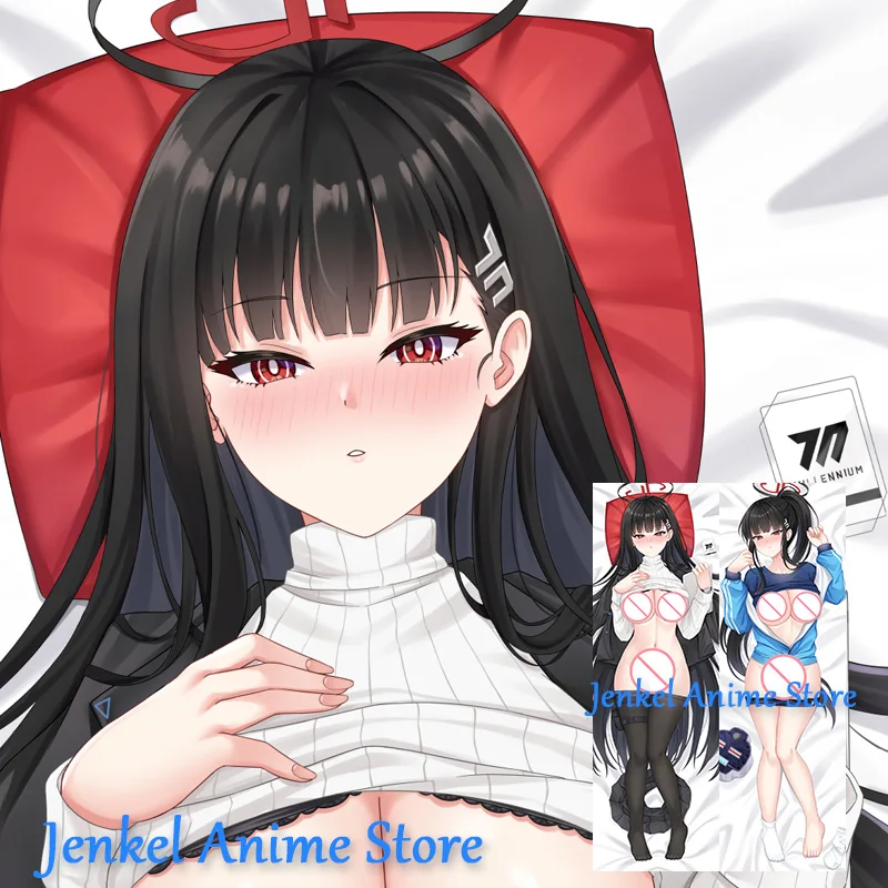 

Подушка для тела Dakimakura Rio Tsukatsuki синего цвета