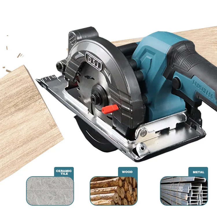 5 Zoll 125 MM Bürstenlose Kreissäge Kompakte Elektrische Säge Holz Metall Keramik Fliesen Cutter Power Tool Für Makita 21 V Batterie – Detail 5