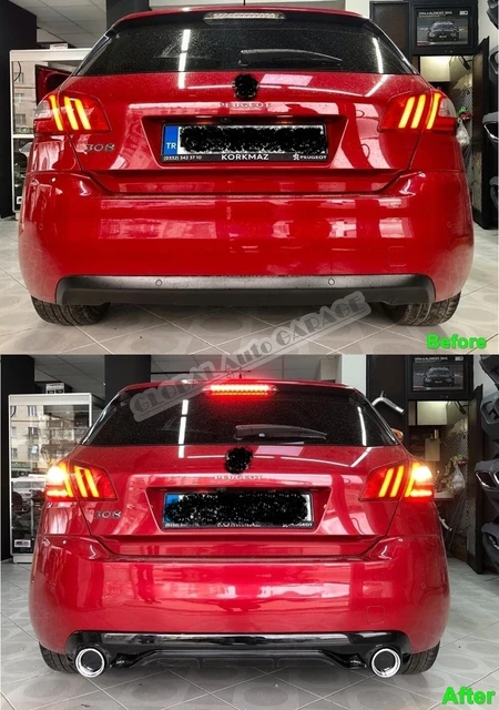 For Peugeot 308 Diffuser 2014 2015 2016 2017 2018 2019 Extension