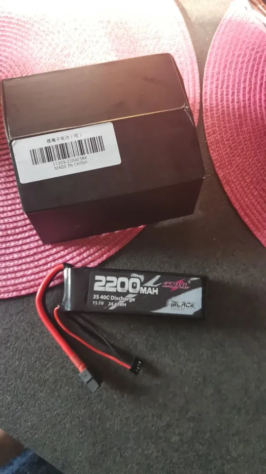 2PCS CNHL 3S 11.1V Lipo Battery 2200mAh 30C 70C With XT60 Plug For RC Airplane Helicopter Quadcopter FPV Drone Car Racing Hobby photo review