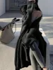 Women's Solid Open Front Knit Cardigan with Pockets - Casual Long Sleeve Sweater for Comfortable Layering 1