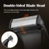 MAXGROOM Electric Body Hair Trimmer Bidirectional Shaving Waterproof Double-edged Razor Blade Groin Pubic Ball Trimmer for Men 2