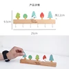 Creative Wooden Wall Mounted Key Storage Rack with 6 Hooks Wall Key Organizer,Home Decor for Entryway Hallway 5