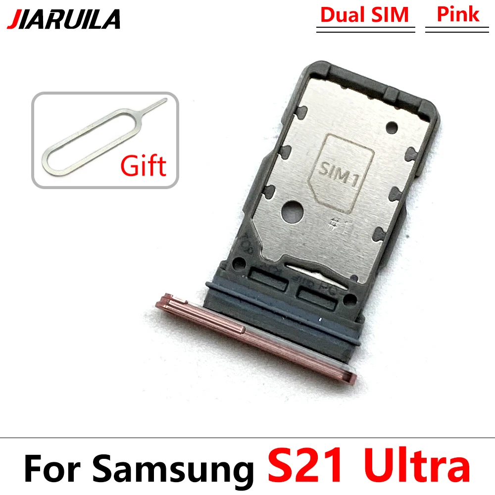 Enhanced Phone SIM Card Tray with Tool - New SIM Chip Slot Holder