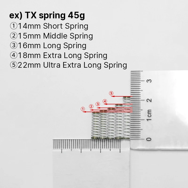 TX Keyboard 15mm M spring 3