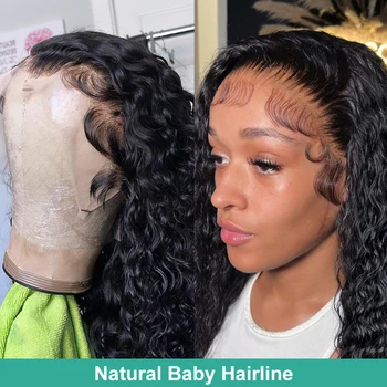 Glueless 100% Human Wigs Water Wave Ready To Wear - Image 4