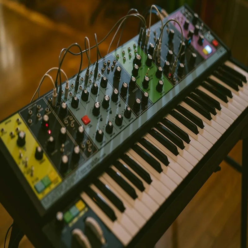 New ORIGINAL _Moog_Ma_triarch_4 Note 49 Keys Semi-Modular Analog Synthesizer New