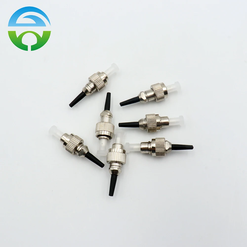 100 Pz Fc/Pc Connettore Mm/Sm 0.9Mm Simplex Nero/Verde Boot Con Regola Di Telaio Pre-Assemblare