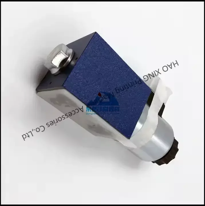 새로운 컨트롤러 모듈 유압 스풀 솔레노이드 밸브 하이델베르그 인쇄 기계 부품 유압 밸브 용 전기 밸브