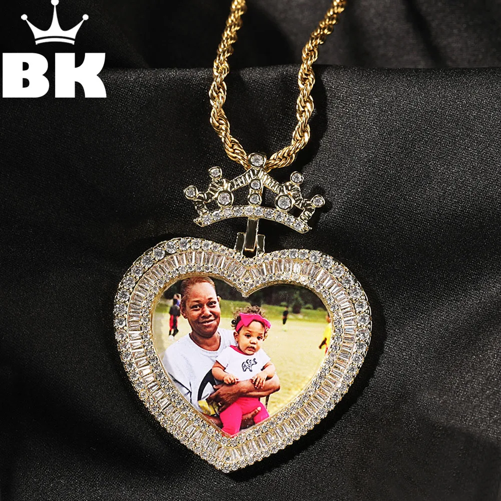 Custom bling pendant best sale