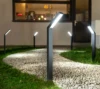 2 Pack Tall LED Solar Garden Pathway Lights, 3 Color Modes 40LEDs Solar-Powered for Driveway, Patio, Yard, Lawn, Landscape Decor 5