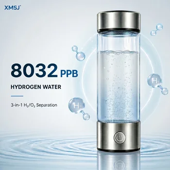 Portable Hydrogen Water Generator Bottle Rechargeable Electric Alkaline Ionizer Cup Hydrogen-Rich Water Health Care 1