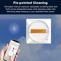 Liectroux YW710 Robot Window Cleaner Laser Sensor,Double Water Spray,Strong Vacuum,Home Wall Glass Cleaning Robot,App Control 6
