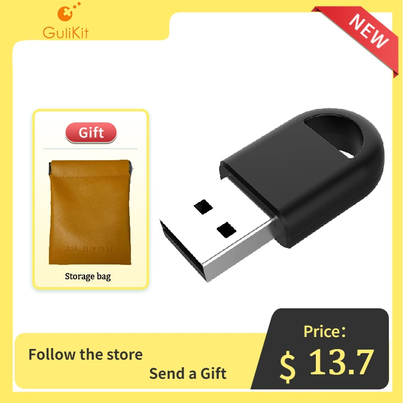 Gulikit Wireless Controller Adapter Ricevitore Dongle Per Gulikit Kingkong Controller Xbox One Xbox Series Gamepad Per Windows